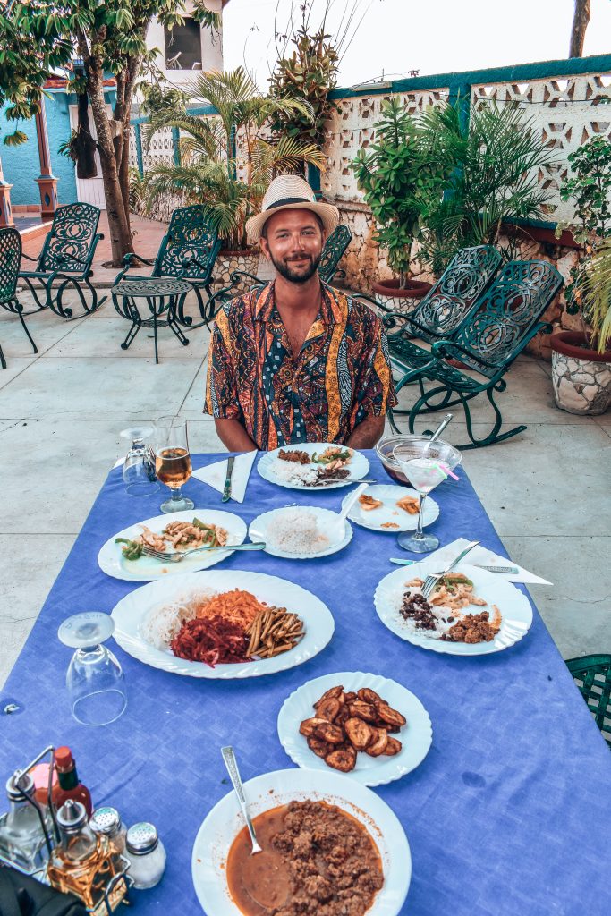 Homestay Dinner-Cuba Food