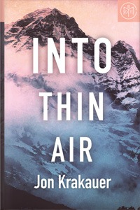 Non-fiction adventure travel "into thin air" 