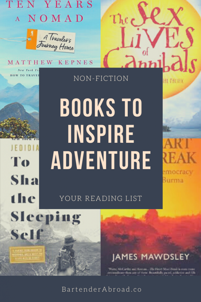 My List of Non-Fiction Books to Inspire Adventure Travel