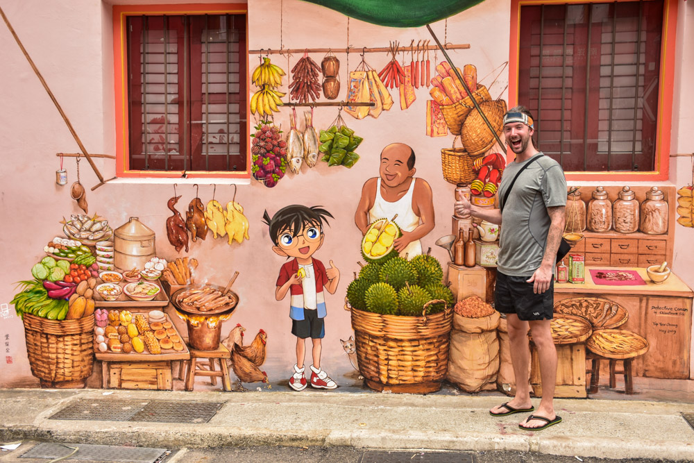 Chinatown Singapore street art 