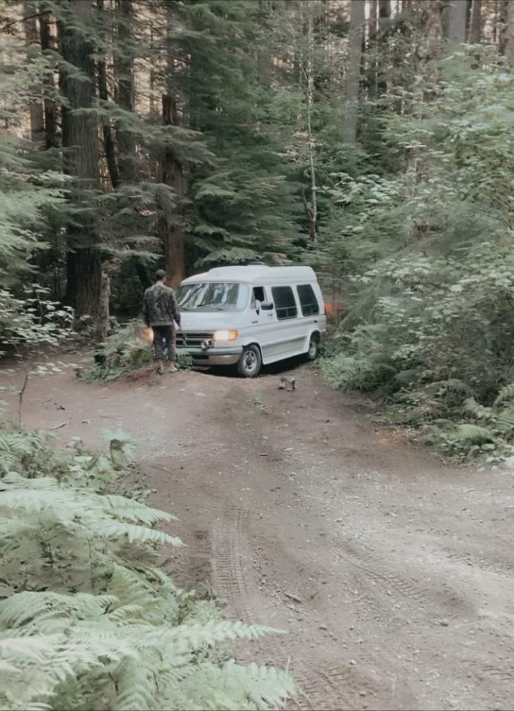 best urban stealth camping van tour