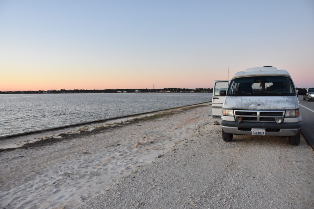 Where to park overnight in Florida. 