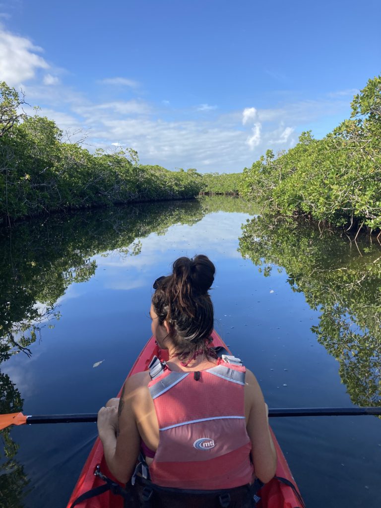 kayaking in Florida. Florida van life 