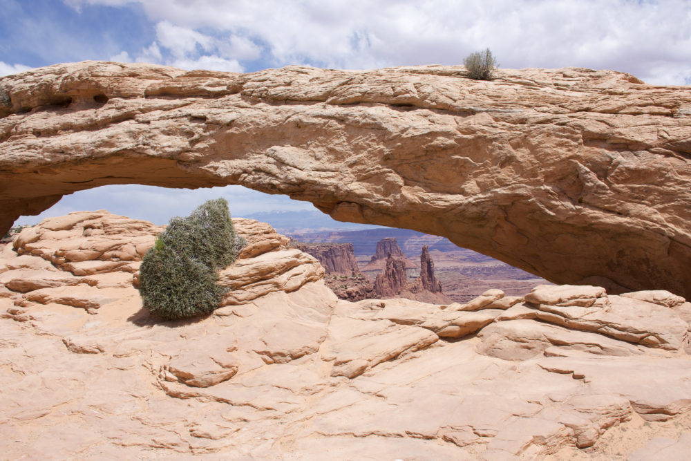 Mesa arch at Canyonlands National Park 