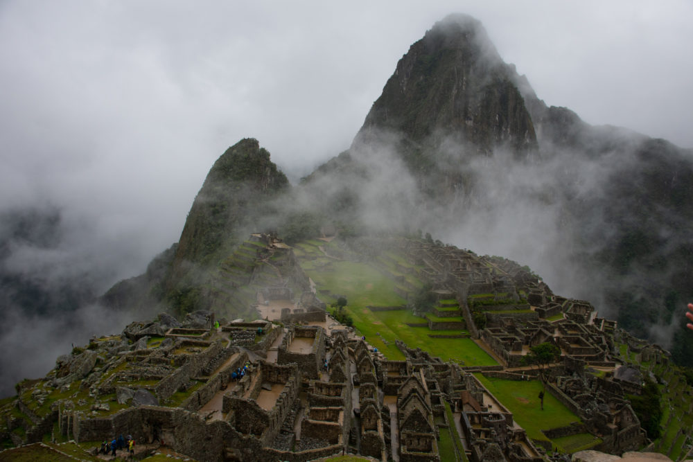 First views of Machu Picchu after the Traditional Inca Trail trek. 