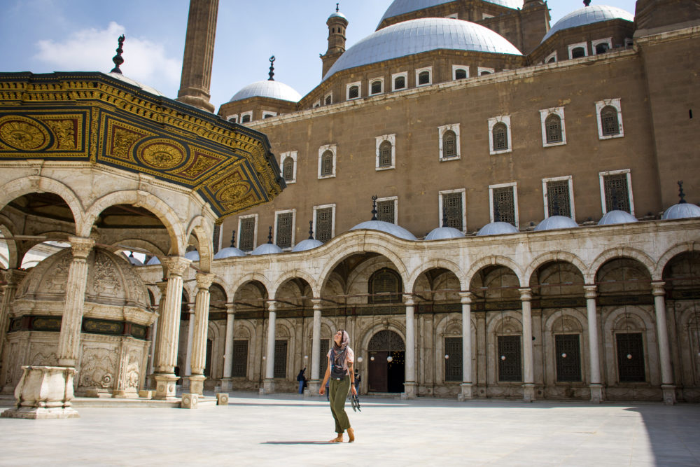 View of muhammad ali mosque in Cairo