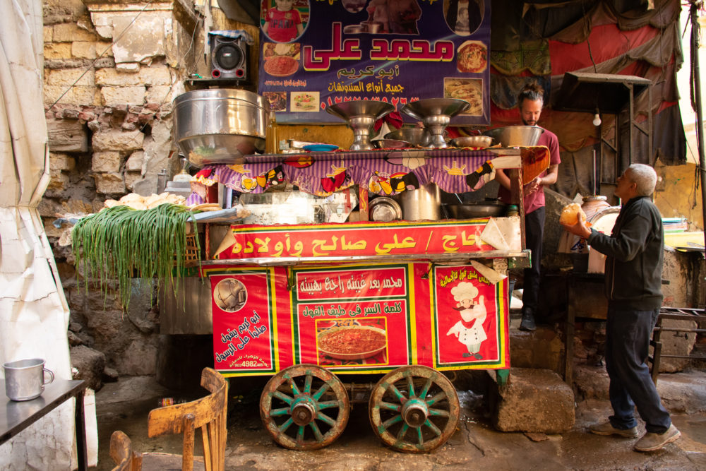 Ful Cart in Cairo. 