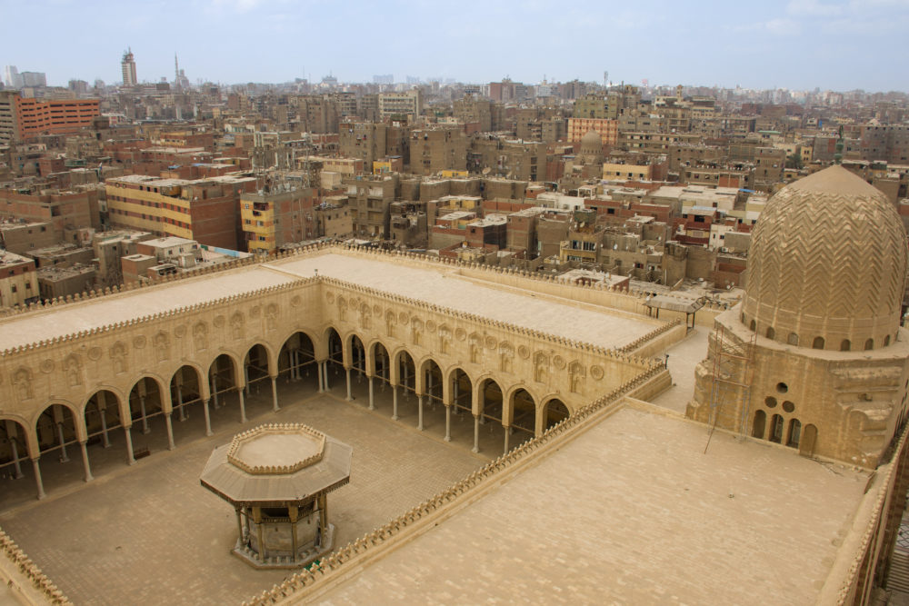 view from the cairo minaret 