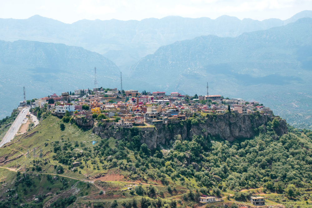 Views from the Amedi Lookout on our Kurdistan Road Trip