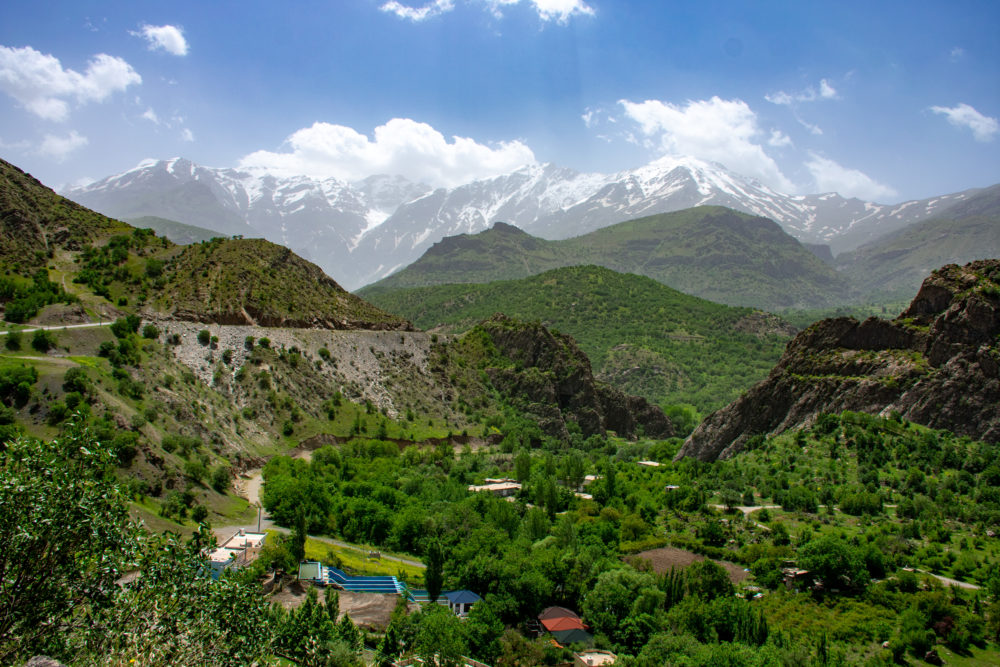 View of Gomi Felaw. Iraqi Kurdistan Road Trip