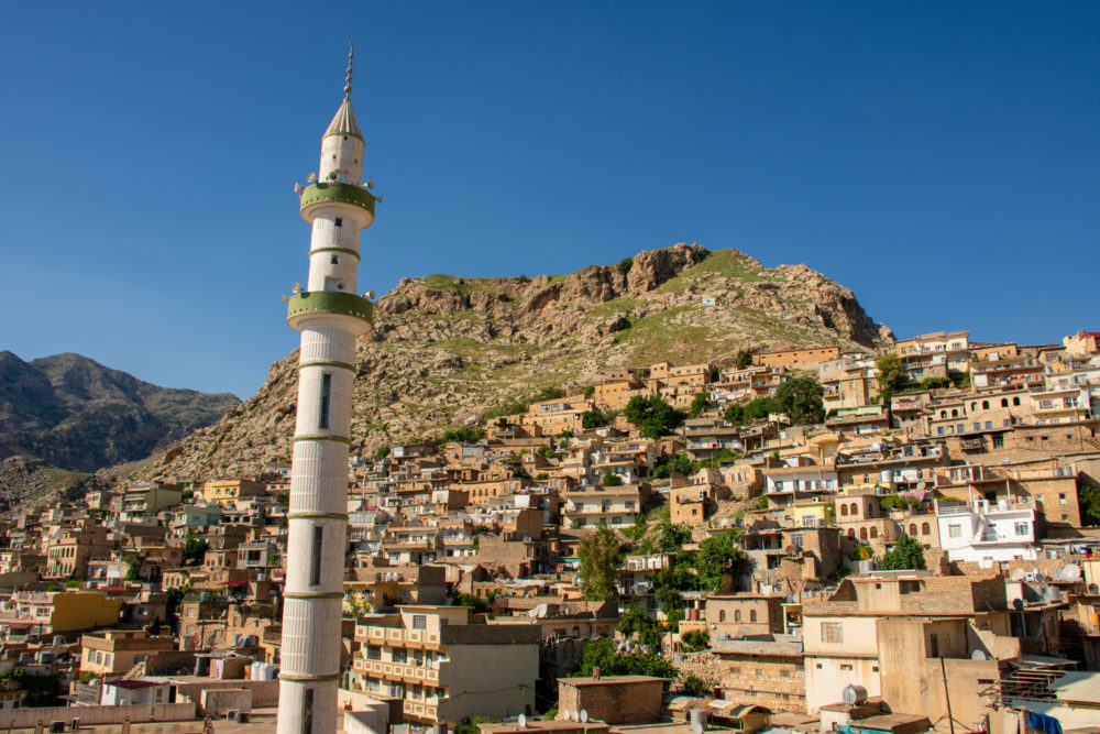 Mosque view in Akre 