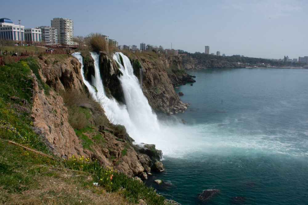 Antalya waterfalls views. 