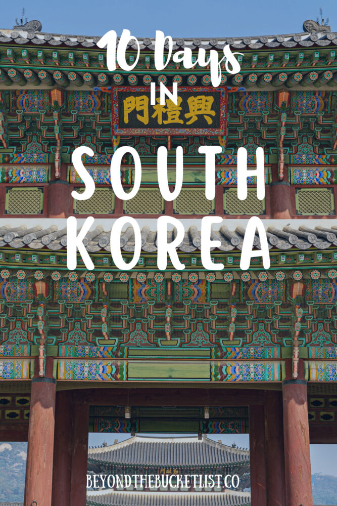 budget trip to south korea
