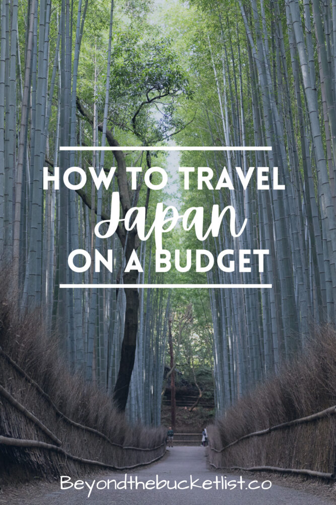 budget travelling in japan