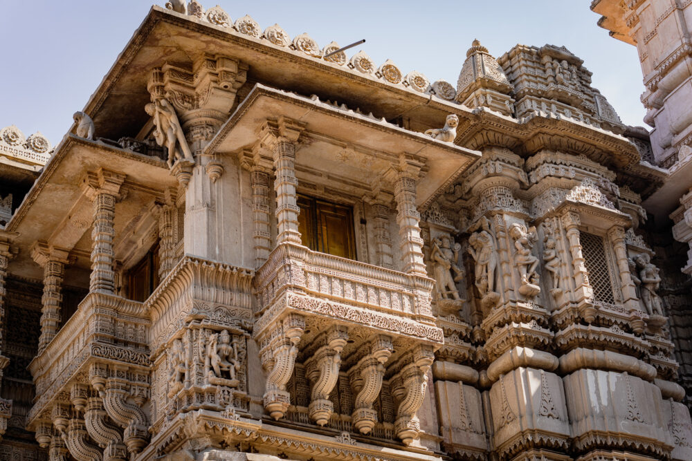 Massive UNESCO stone temple for Jains to worship in. 