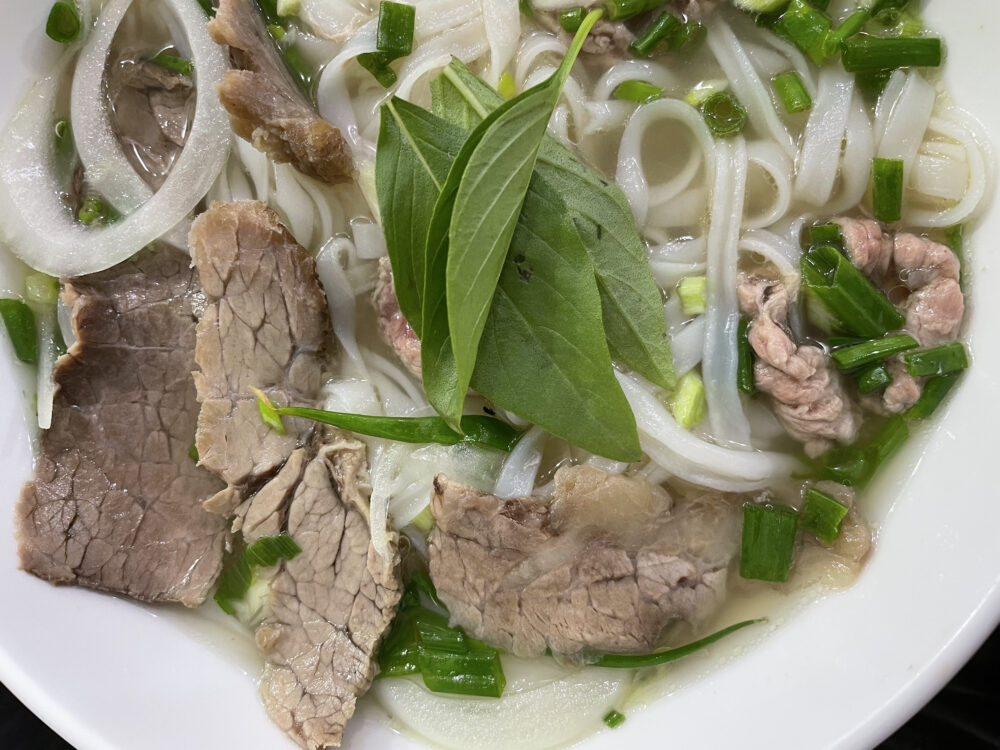 A bowl of Pho 