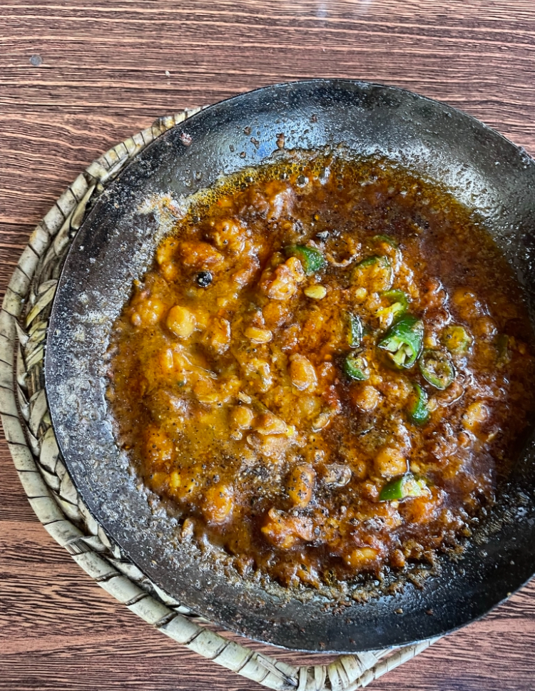 close up of a pakistani curry 