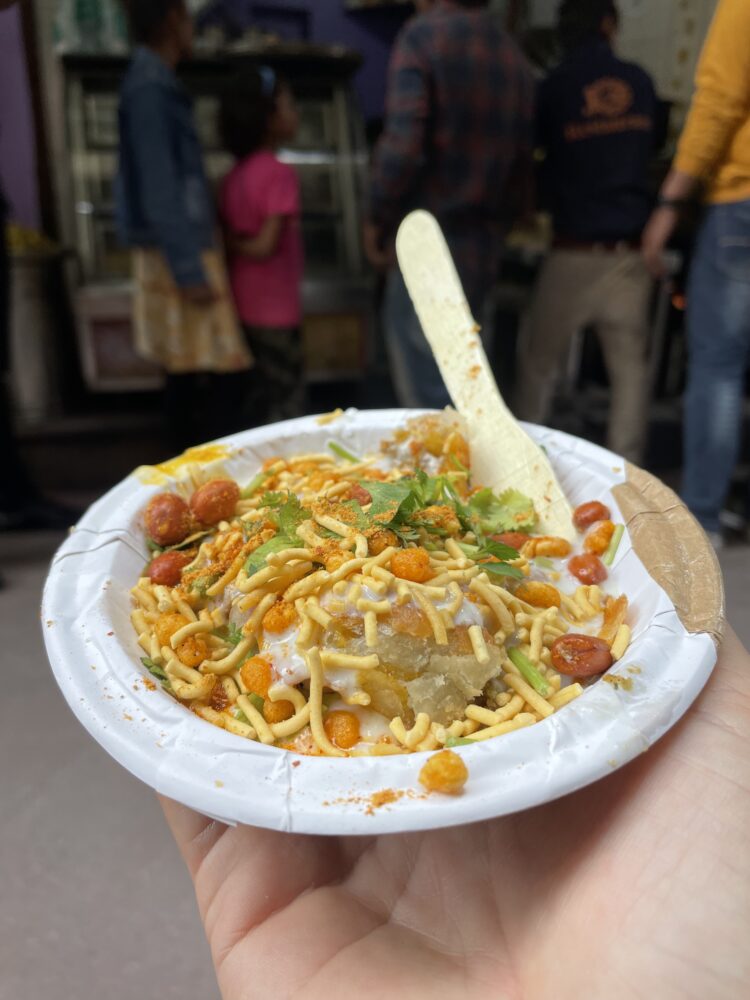 street food in udaipur 