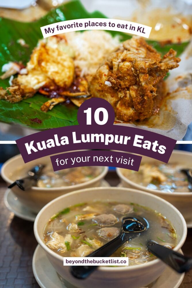 where to eat in Kuala Lumpur.