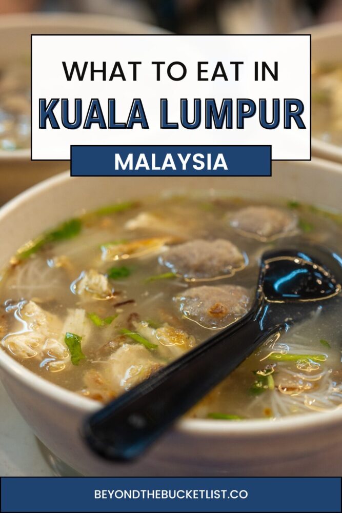 where to eat in Kuala Lumpur.