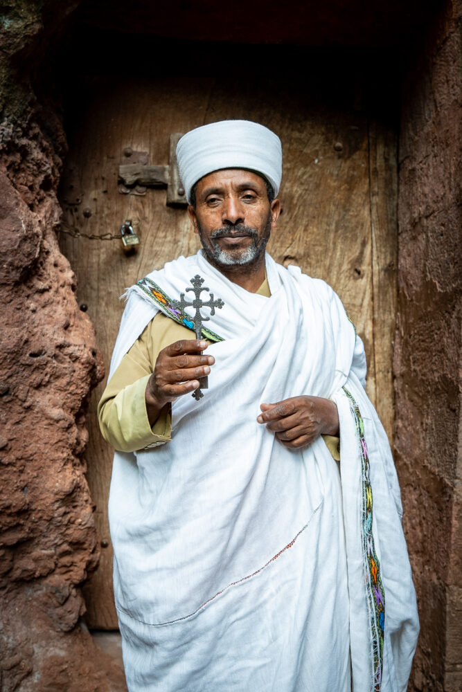 an Ethiopian Orthodox priest