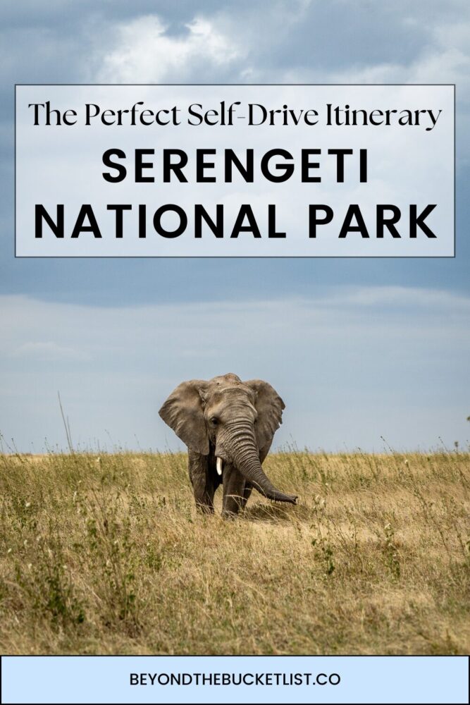 Serengeti Self-Drive Itinerary pin 2 