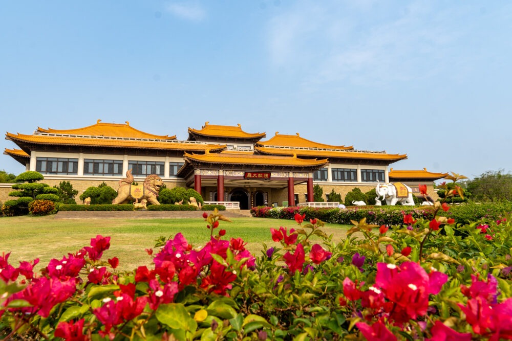 A large temple complex in southern Taiwan 